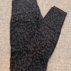 Lululemon Black Camo Leggings